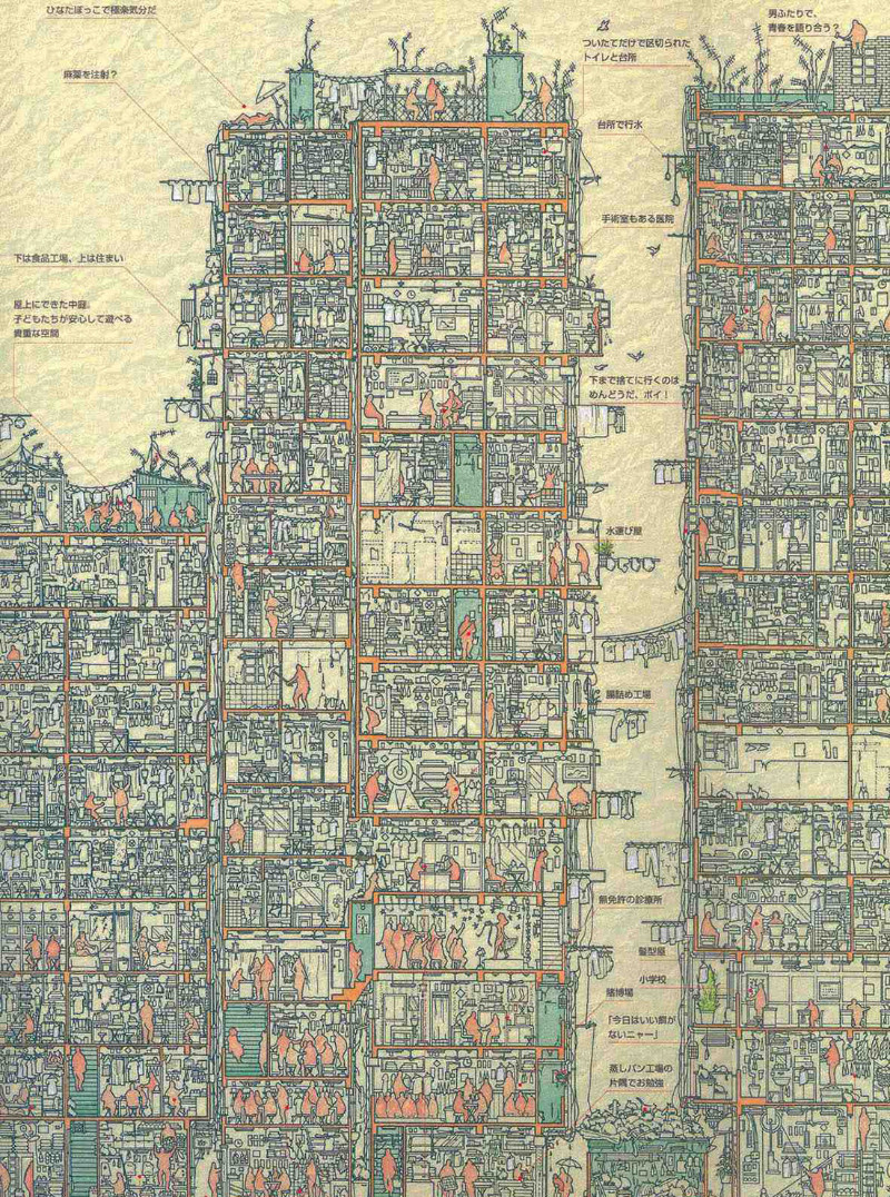 Kowloon Walled City - Hong Kong